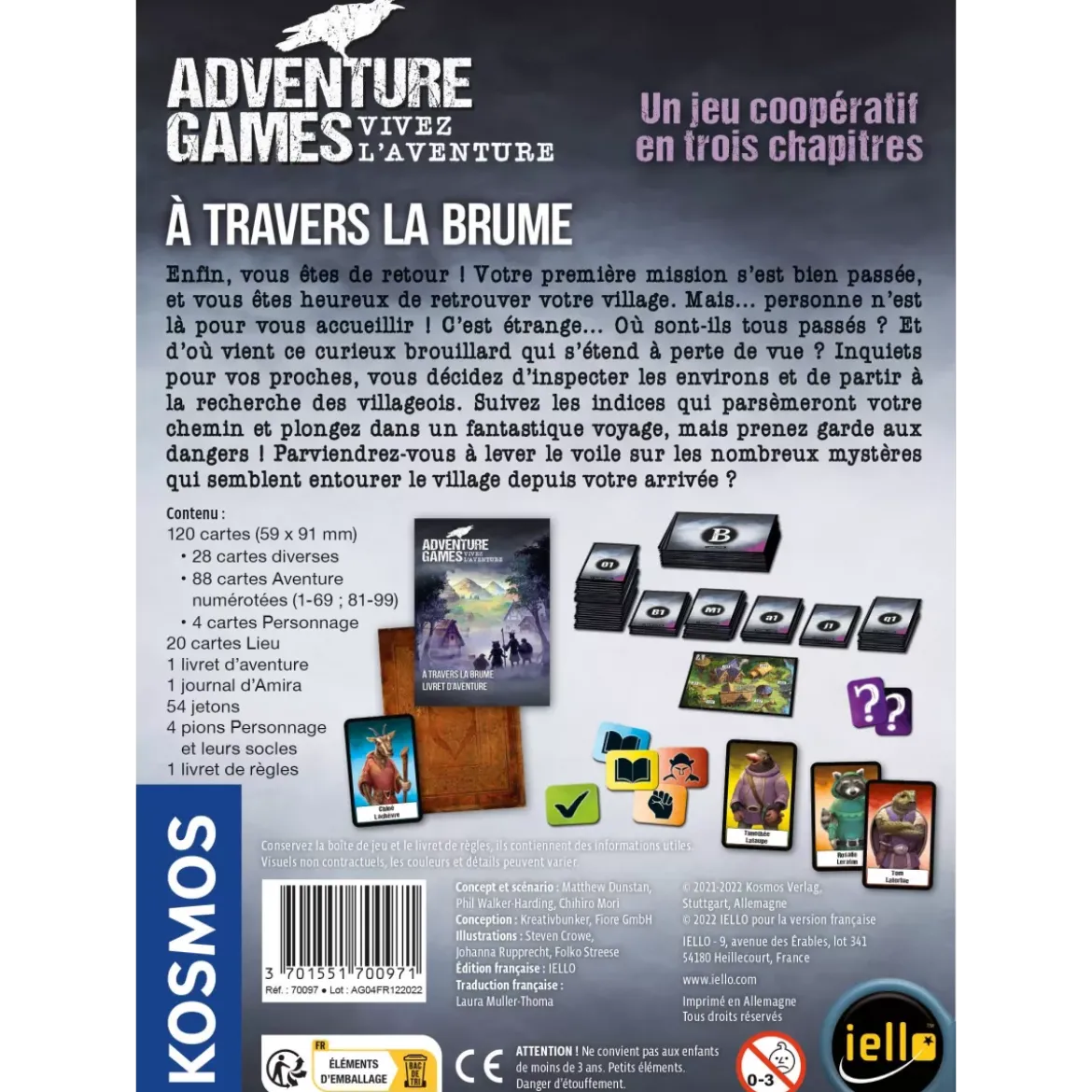 Adventure Games : A Travers la Brume