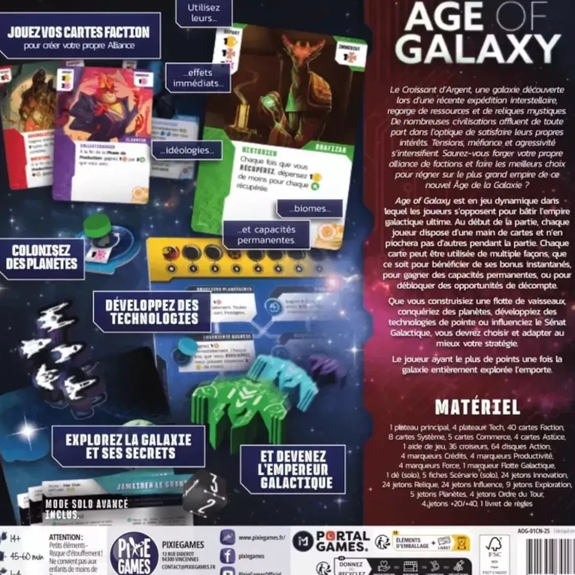 Age of Galaxy - Seconde Édition