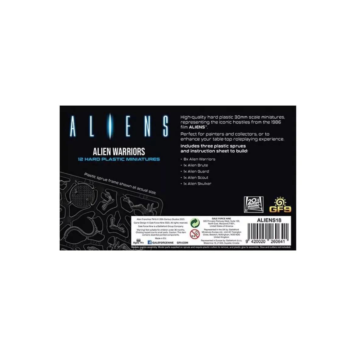 Aliens : Alien Warriors - Extension