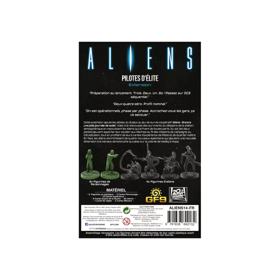 Aliens : Pilotes d'Élite - Extension