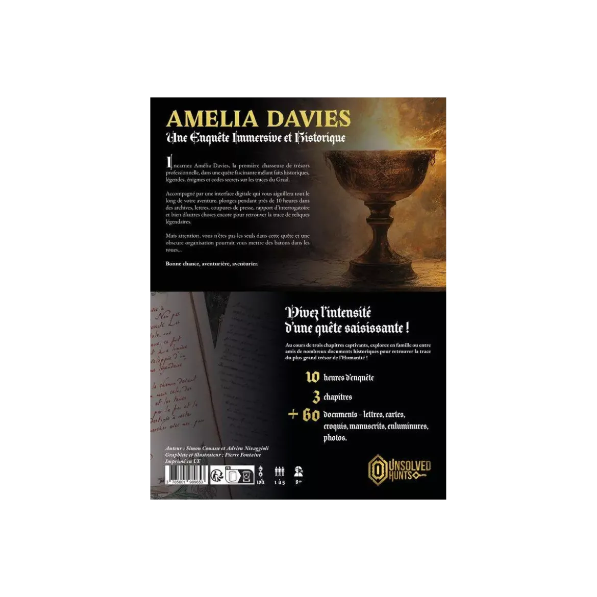 Amelia Davies - La quête du Graal
