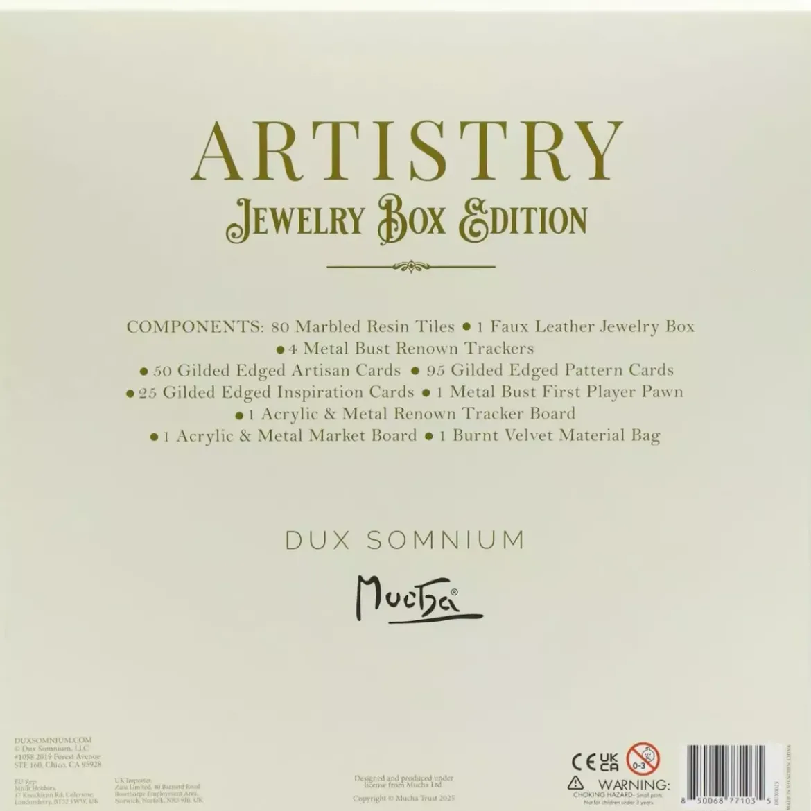 Artistry Jewelry Box Edition - Version Anglaise