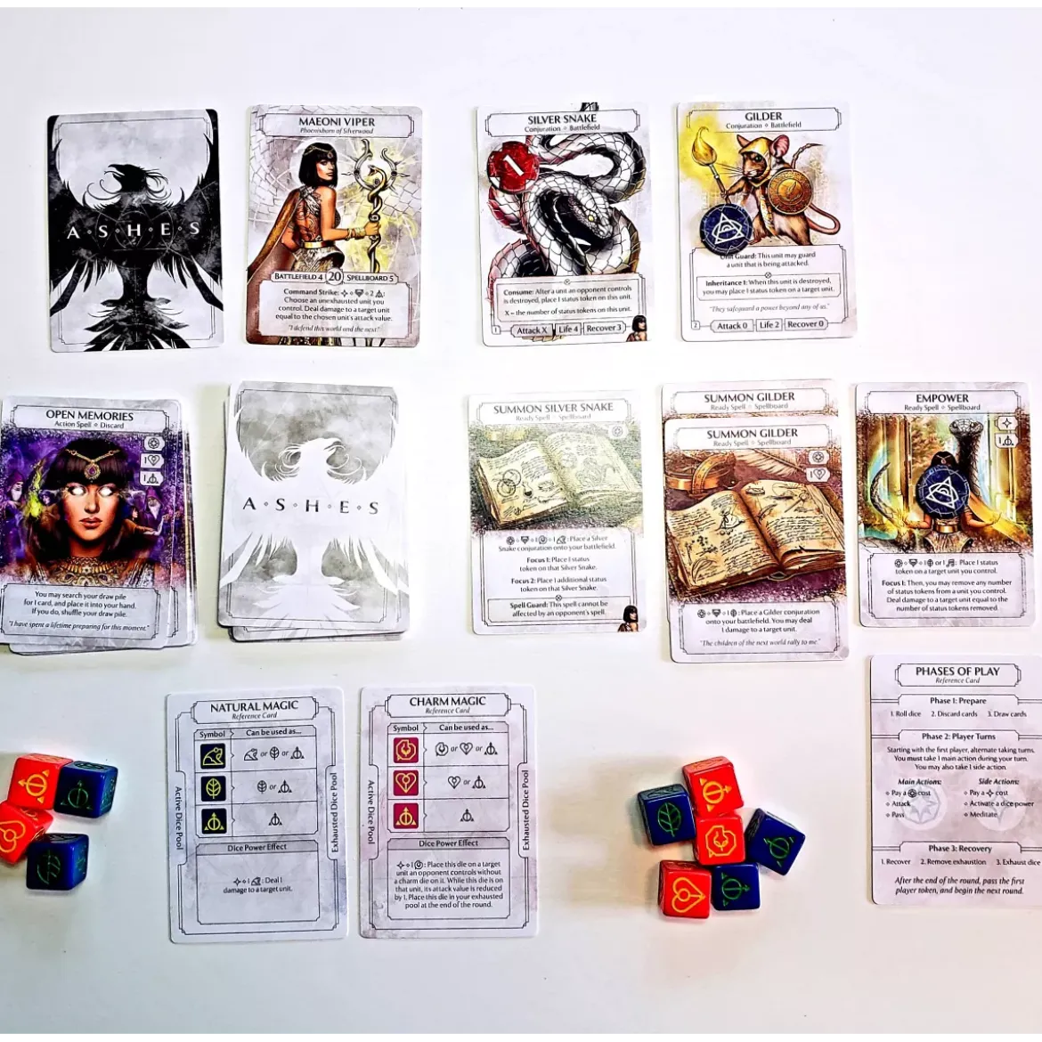 Ashes Reborn : Rise of the Phoenixborn - Master Set - Version Anglaise