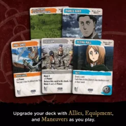 Attack on Titan Deck-Building Game : Season 1 - Version Anglaise