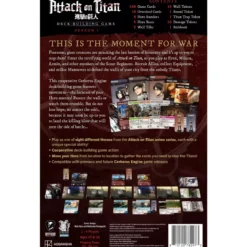 Attack on Titan Deck-Building Game : Season 1 - Version Anglaise