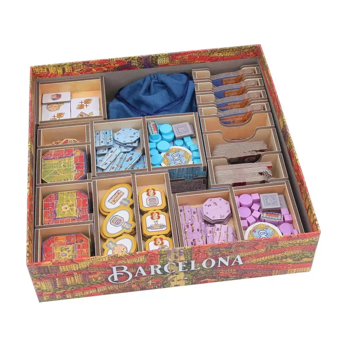 Barcelona - Colour Insert - Rangement pour Boîte Folded Space