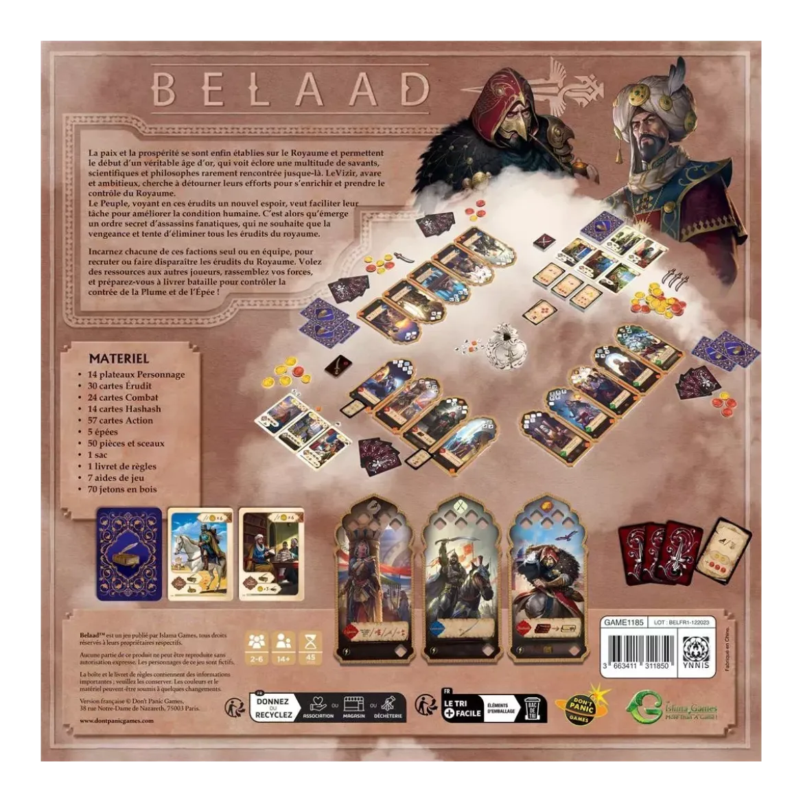 Belaad : La Contrée de la Plume et de l'Epée