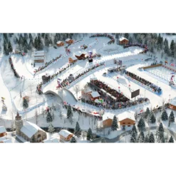 Biathlon Crystal Globe : Double-pistes 3D Annecy Le Grand-Bornand France - Extension