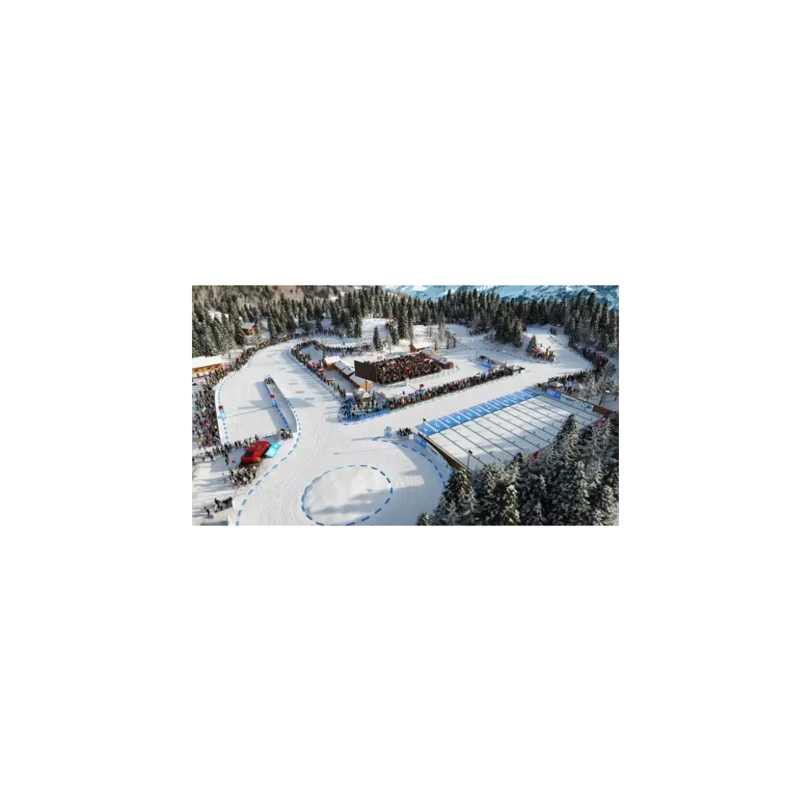 Biathlon Crystal Globe : Double-pistes 3D Lenzerheide Suisse - Extension