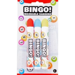 Bingo - Lot de 3 Tampons Marqueurs à points Lavables