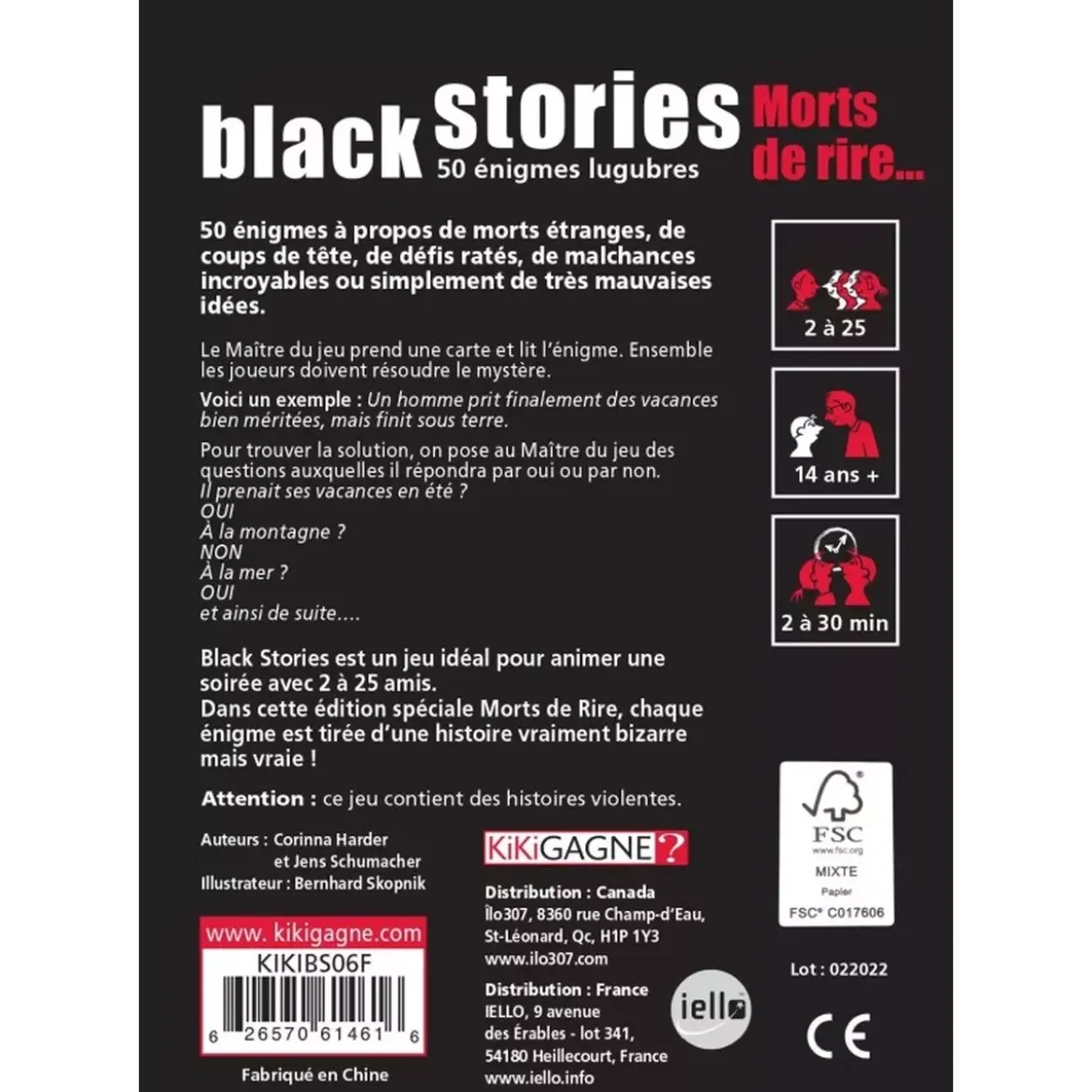 Black Stories - Morts de rire !