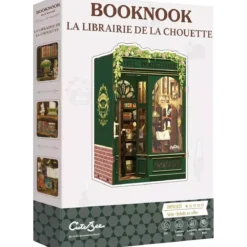 Book Nook CuteBee - La Librairie de la Chouette - 139 Pièces