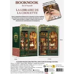 Book Nook CuteBee - La Librairie de la Chouette - 139 Pièces