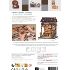 Book Nook CuteBee - La Maison du Sushi - 218 Pièces