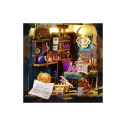 Book Nook - Magic Market avec mouvement et musique - 290 pièces