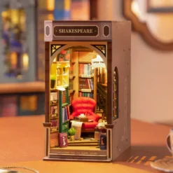 Book Nook Rolife - Librairie Shakespeare - 194 Pièces