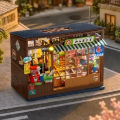 Book Nook Rolife - Nostalgic Corner Shop - 225 Pièces