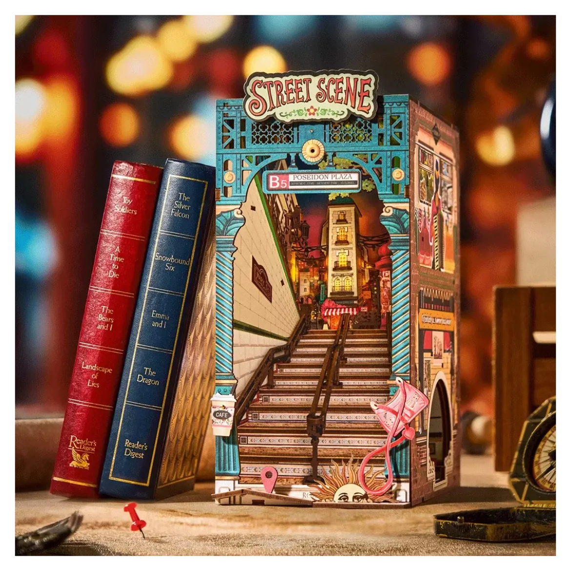 Book Nook Rolife - Street Scene - 196 Pièces