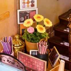 Book Nook Rolife - Wisdom Stationery Shop - 472 Pièces