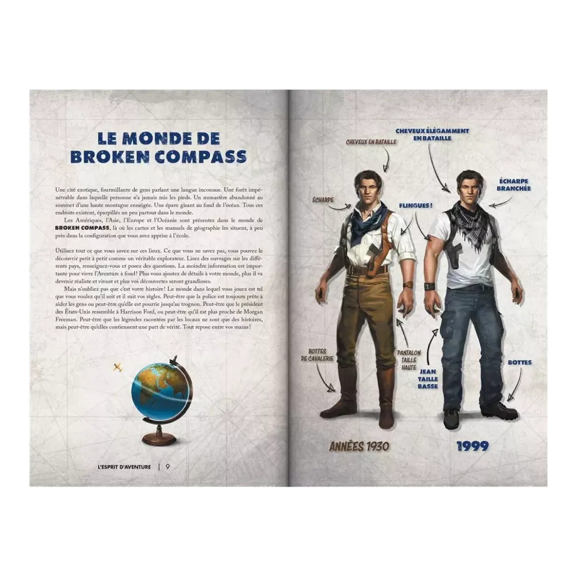 Broken Compass : Journal d'Aventure