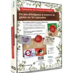 Calendrier de l'Avent Hidden Games - L'Incroyable tour du monde du Professeur Charlie