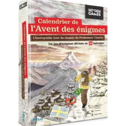Calendrier de l'Avent Hidden Games - L'Incroyable tour du monde du Professeur Charlie