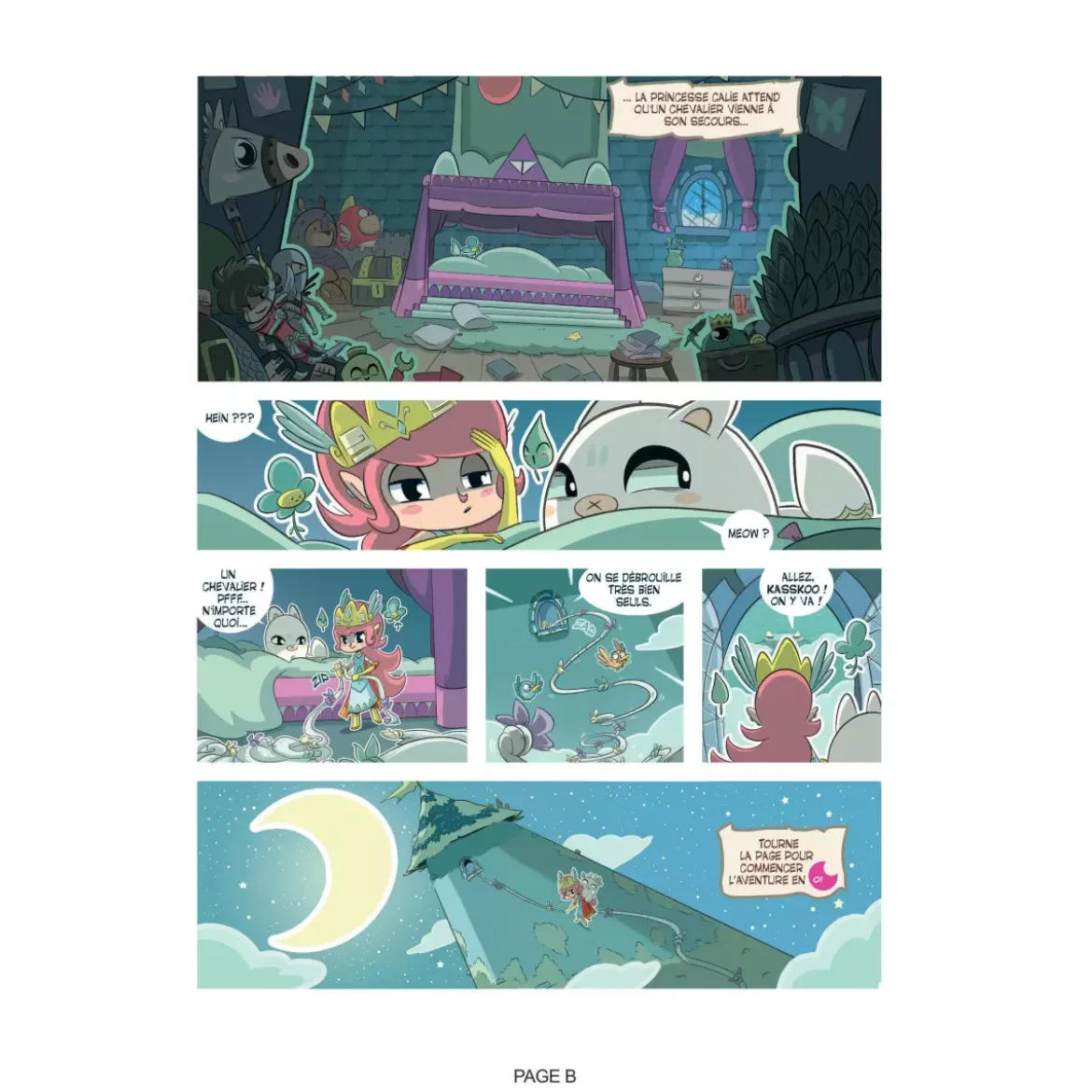Calie et Kasskoo - Mission Évasion : La BD dont tu es le petit héros