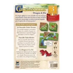 Carcassonne : Dragon et Fée Édition 2025 - Extension