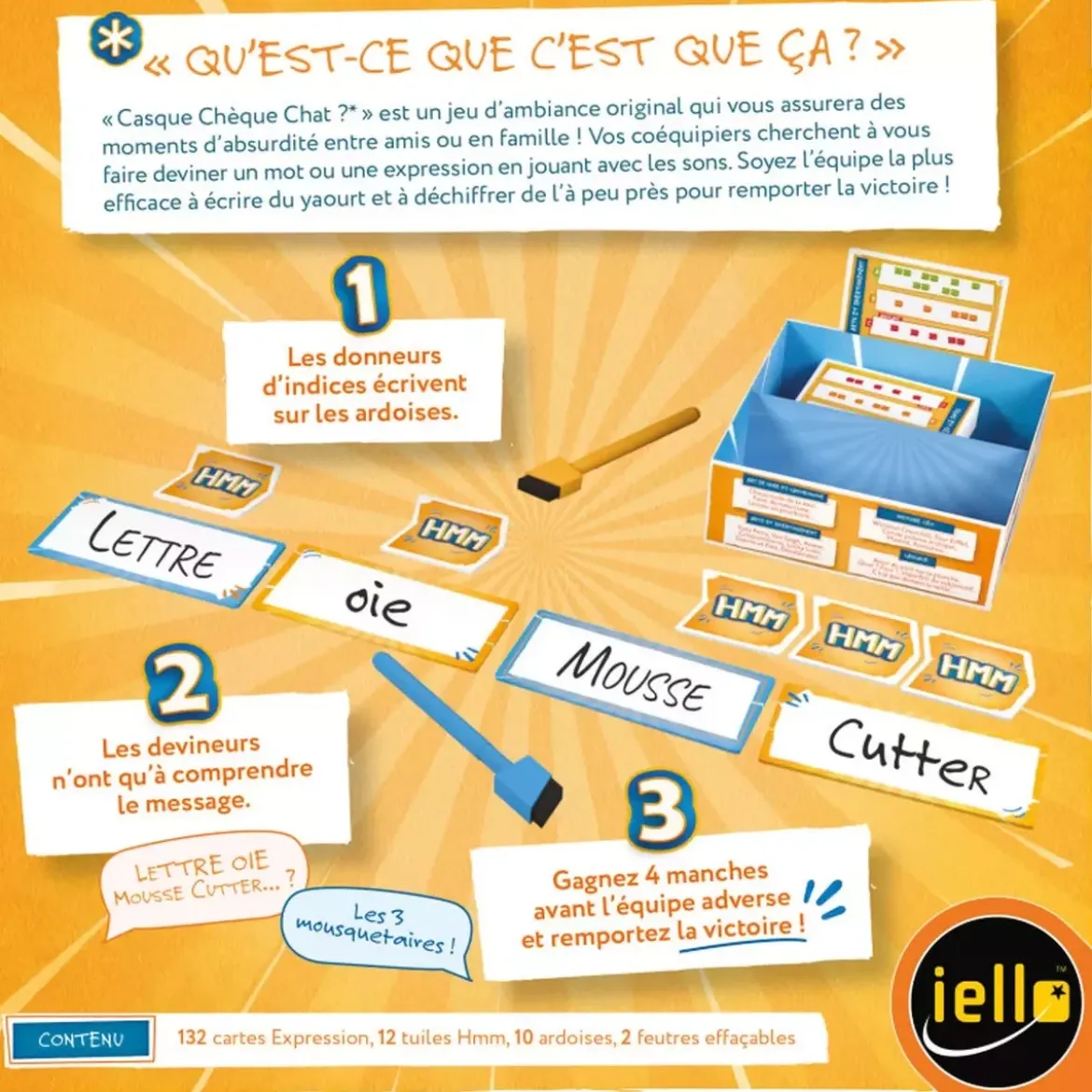 Casque Chèque Chat ?