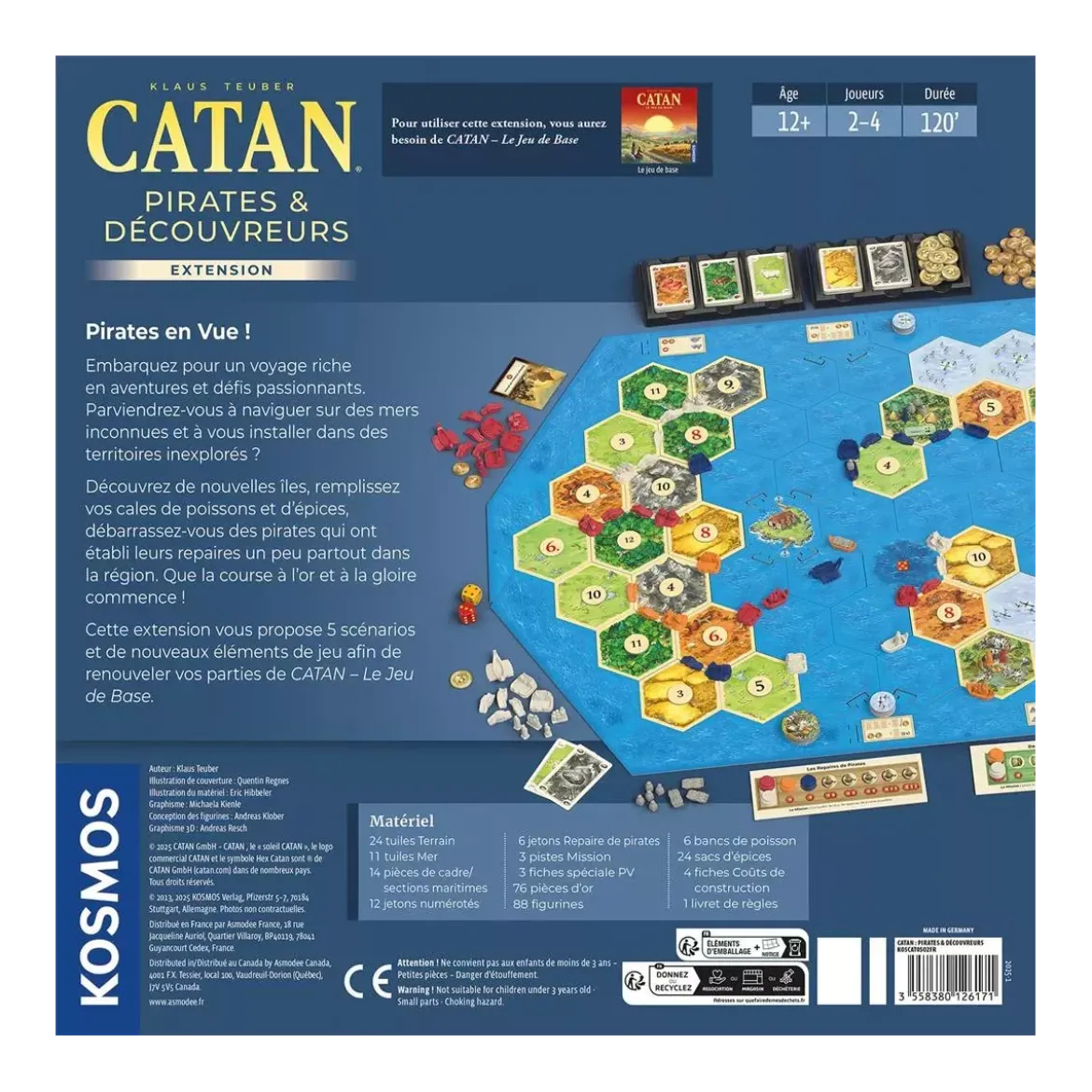 Catan : Pirates et Découvreurs - Extension