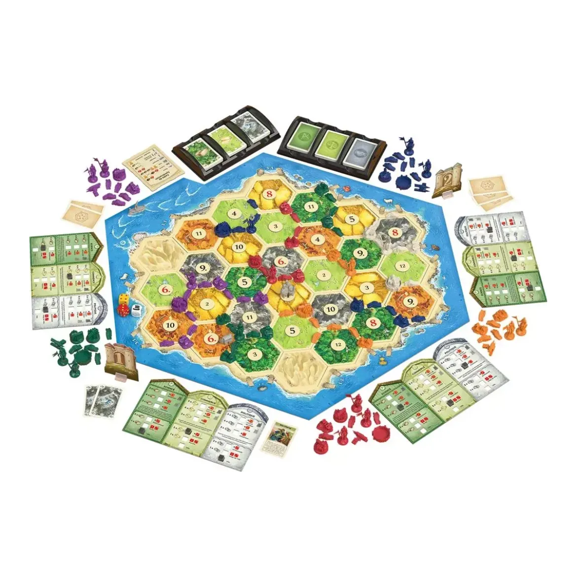 Catan : Villes et Chevaliers 5/6 joueurs - Extension