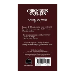Chroniques Oubliées Fantasy 2ème Édition : Cartes de voies