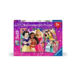 Coffret Puzzles Disney Princesses : Girl Power - 3 x 49 pièces