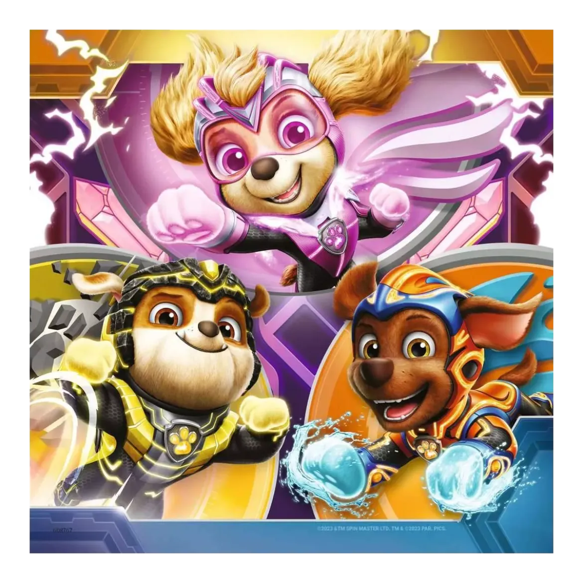 Coffret Puzzles La Force de la Pat'Patrouille - 3 x 49 pièces