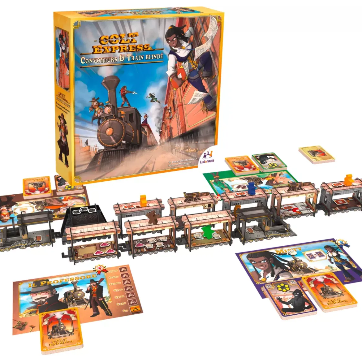 Colt express : Convoyeurs & Train blindé - Extension