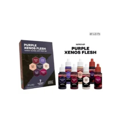 Combat Se7en : Purple Xenos Flesh Paint Set