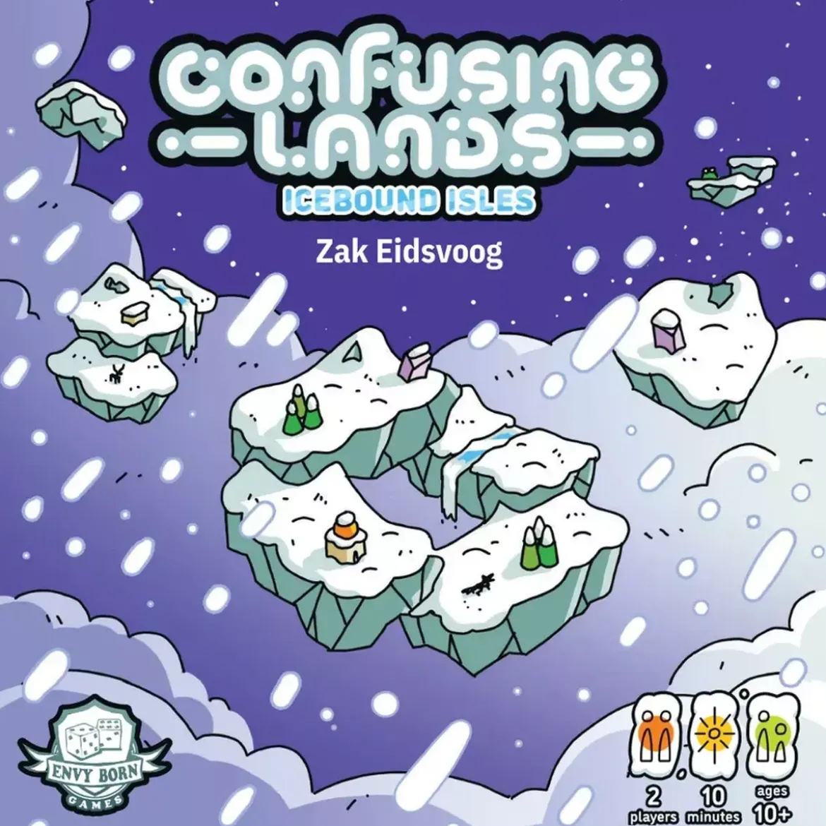 Confusing Lands : Icebound Isles - Version Anglaise