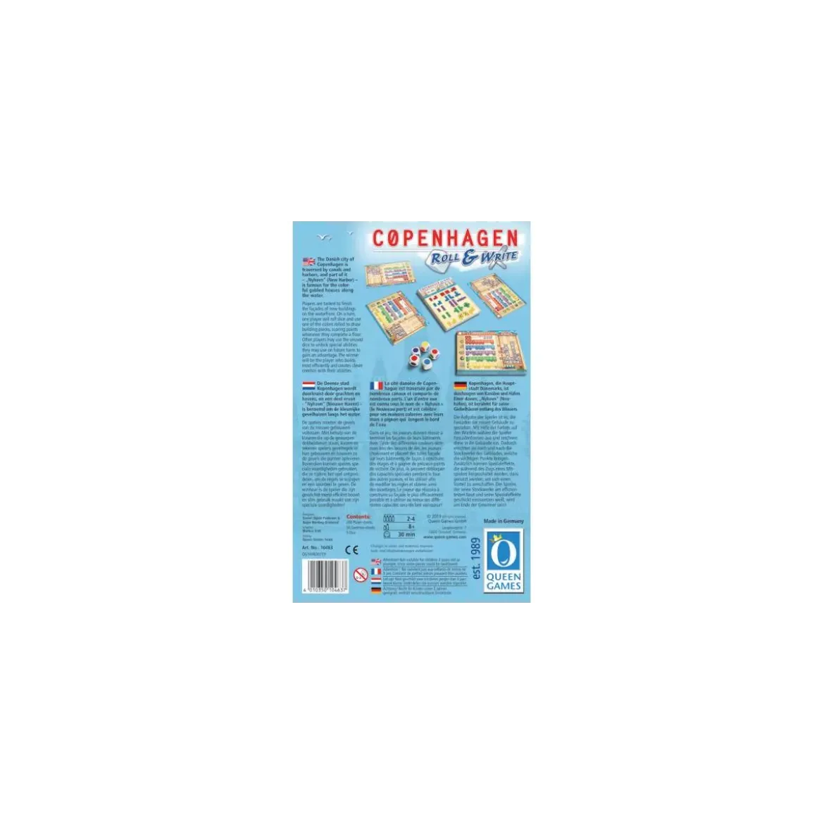 Copenhagen Roll & Write