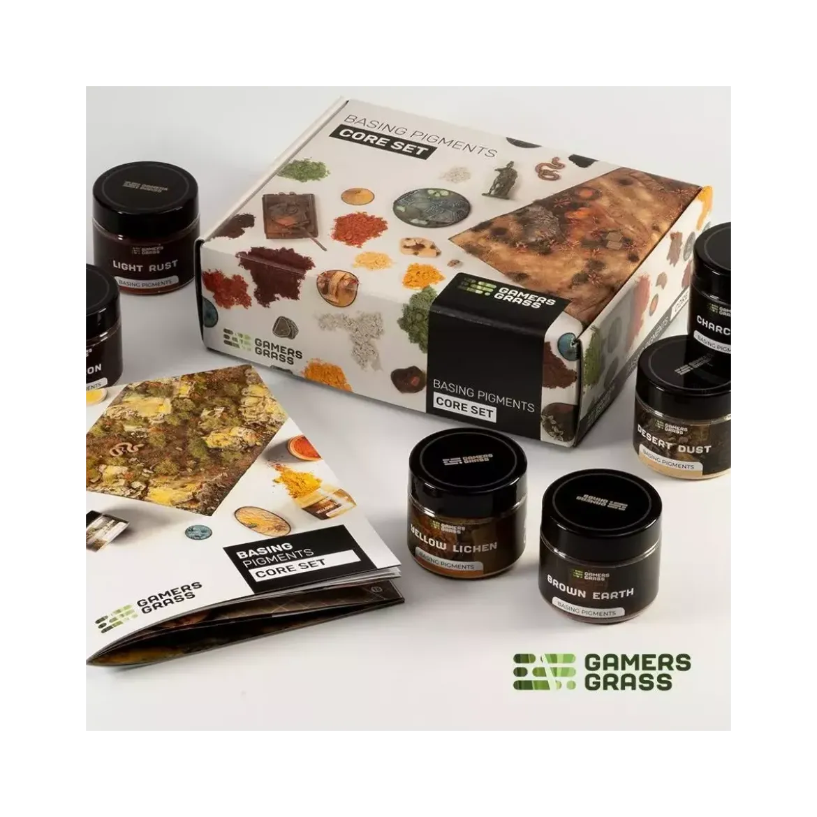 Core Set : Basing Pigments - Gamers Grass