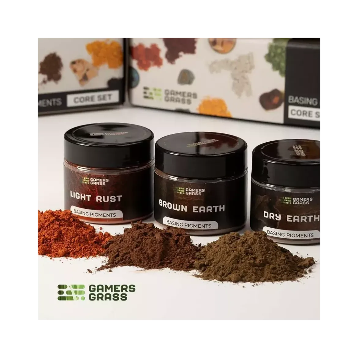 Core Set : Basing Pigments - Gamers Grass