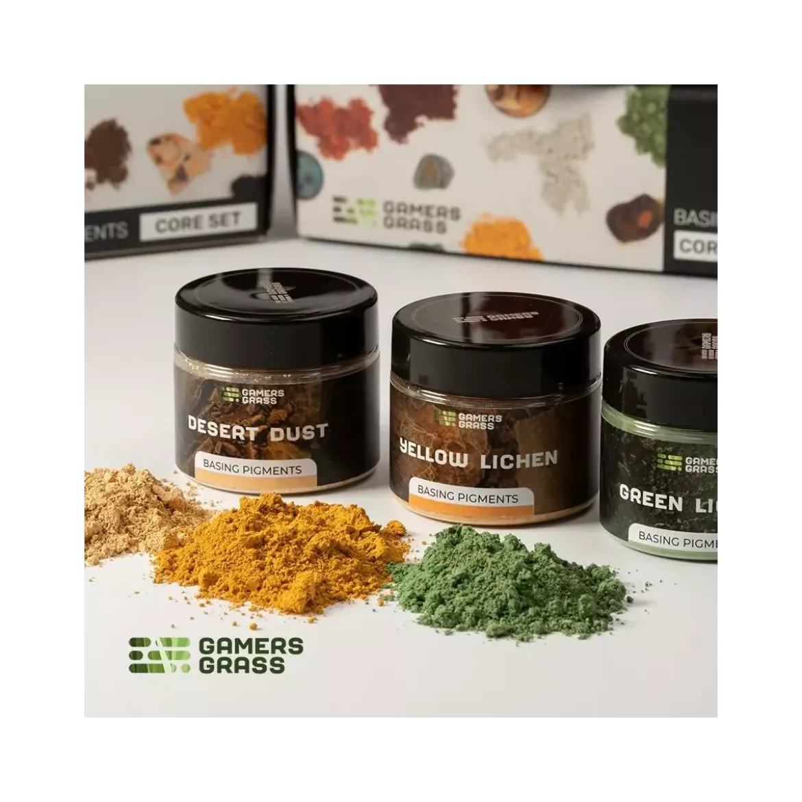 Core Set : Basing Pigments - Gamers Grass