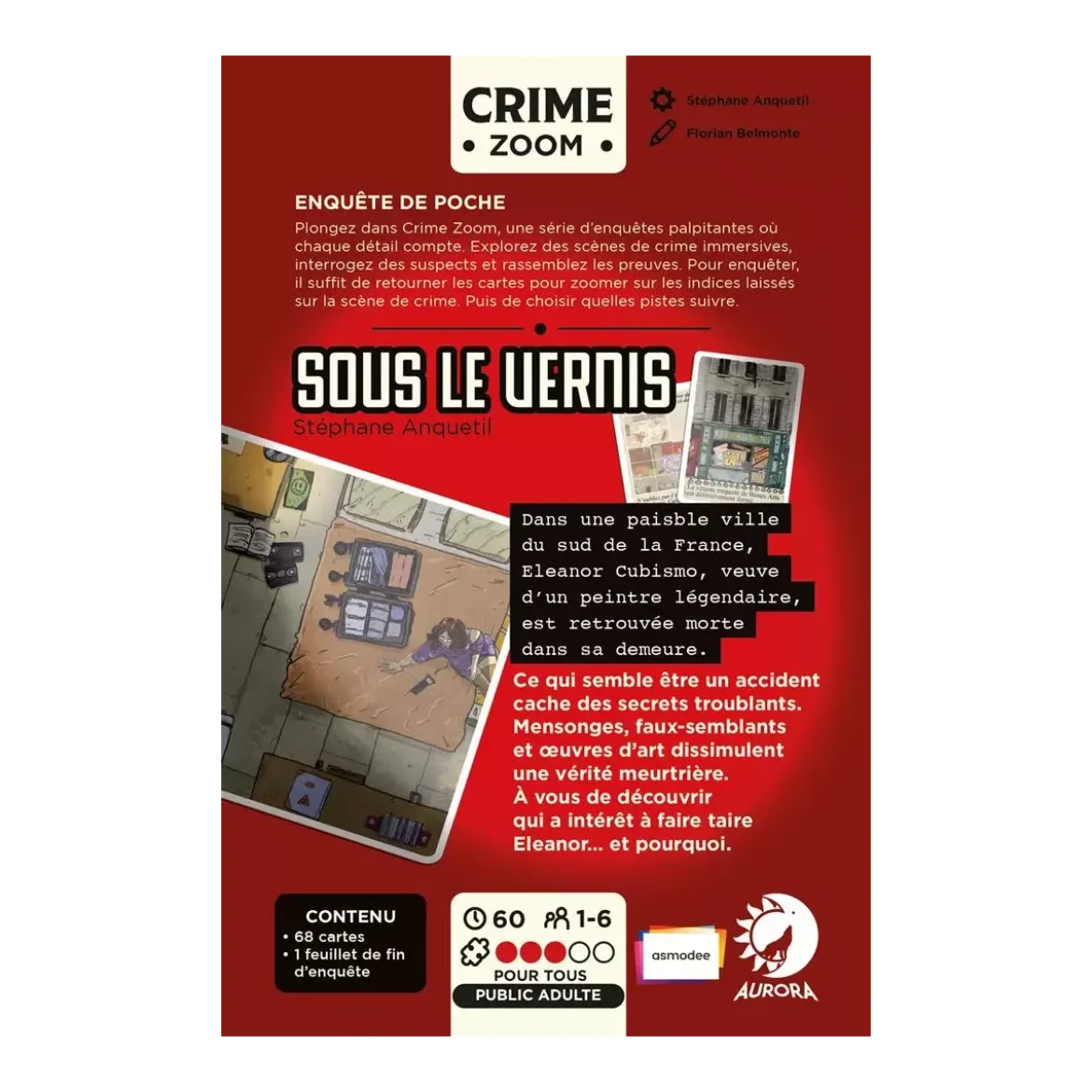 Crime Zoom : Sous le vernis