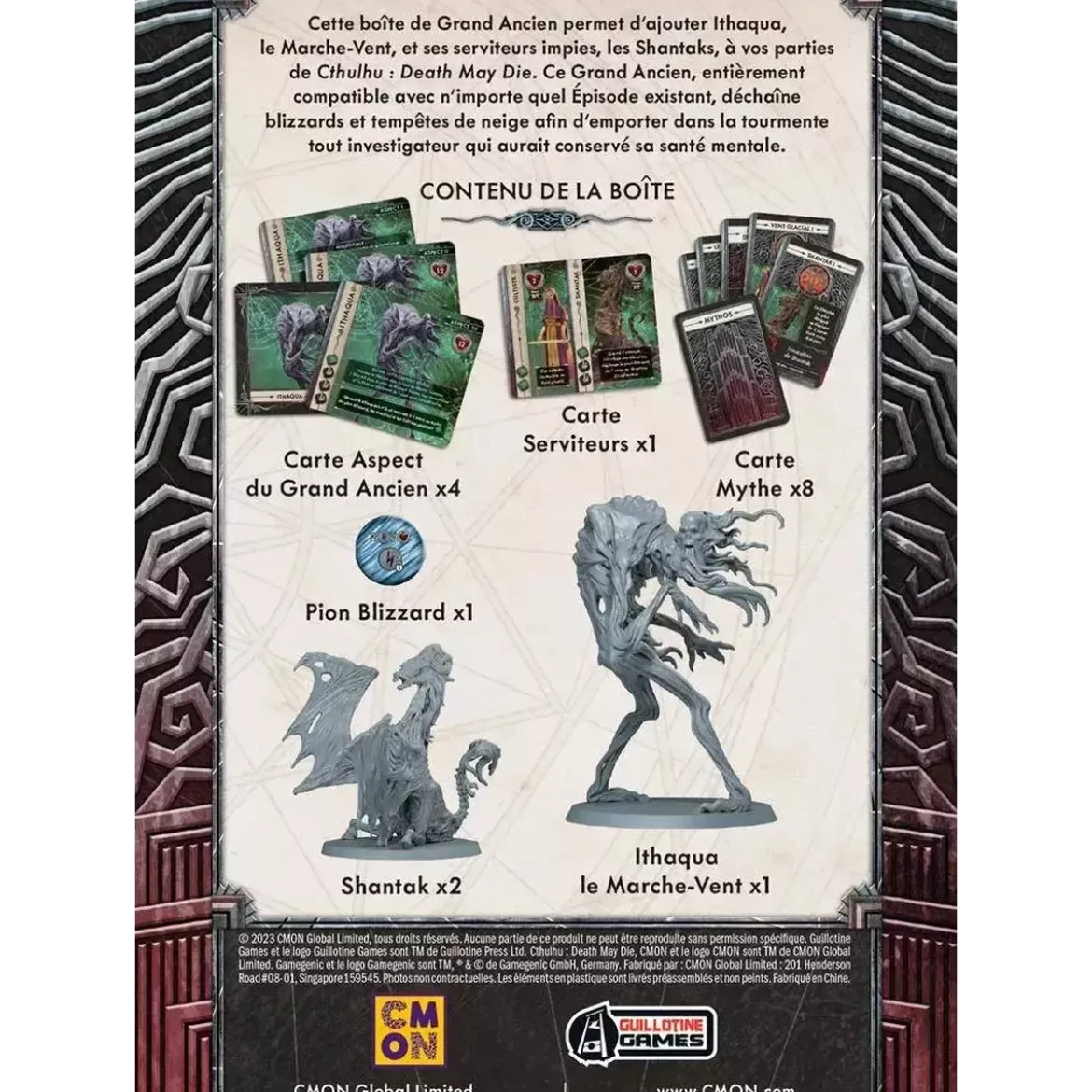 Cthulhu Death May Die : Ithaqua - Extension