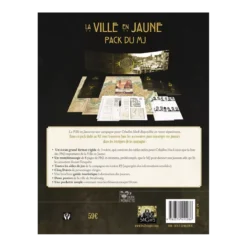 Cthulhu Hack : La Ville en jaune - Pack du MJ