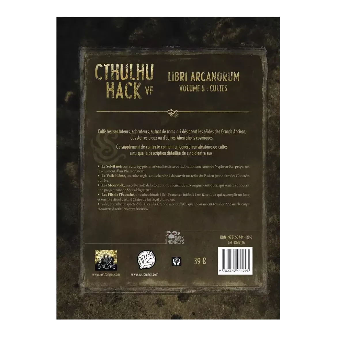 Cthulhu Hack : Libri Arcanorum - Cultes