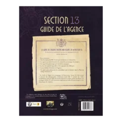 Cthulhu Hack : Section 13 - Guide de l’Agence