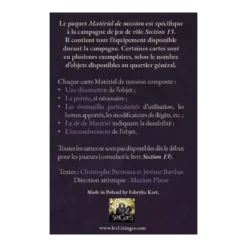 Cthulhu Hack : Section 13 - Matériel de Mission