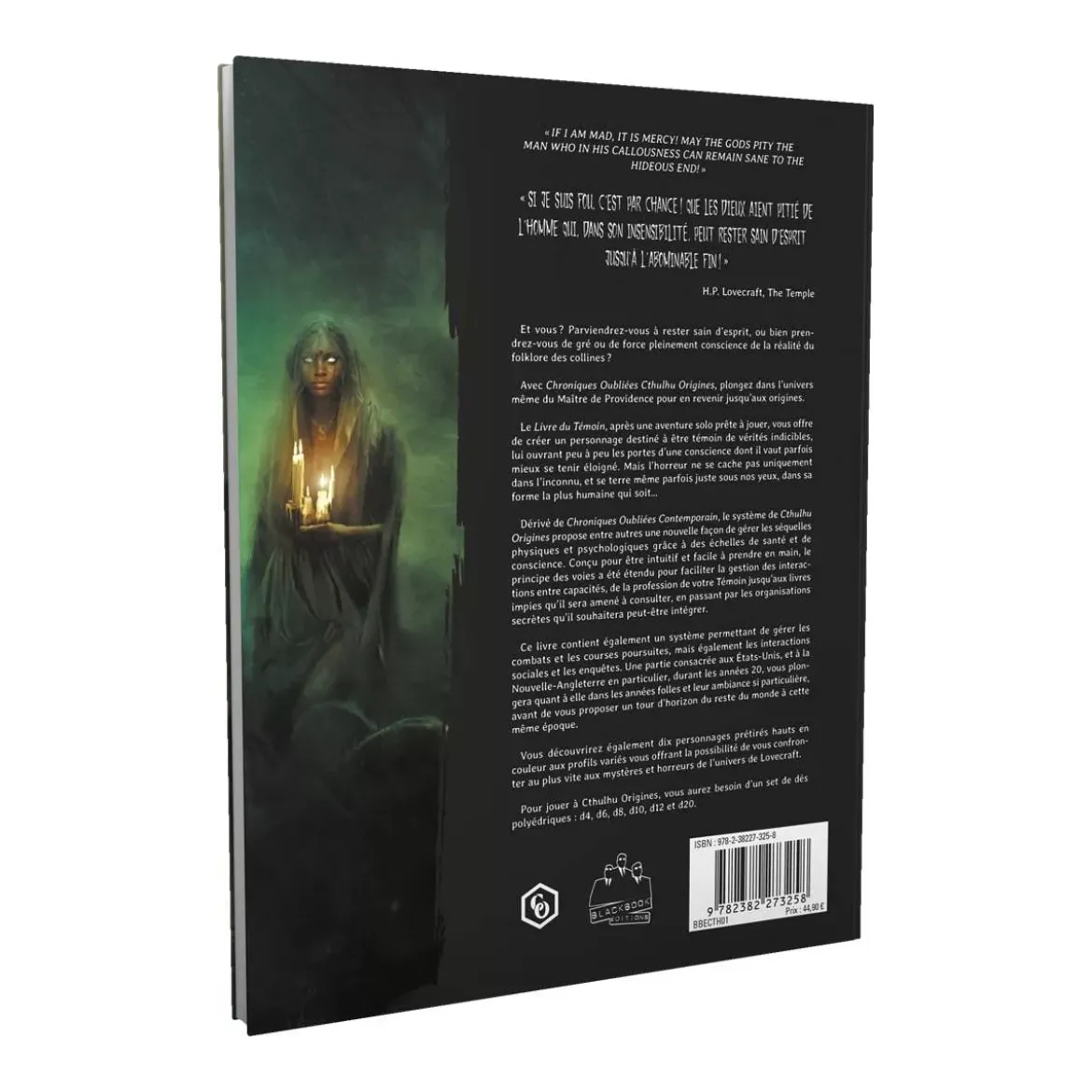 Cthulhu Origines : Livre du Témoin