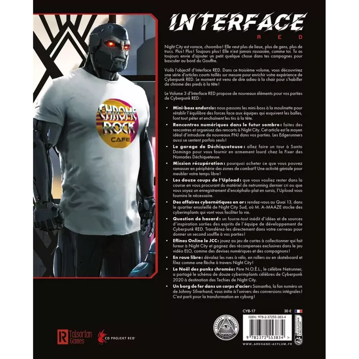 Cyberpunk Red : Interface Red Volume 3