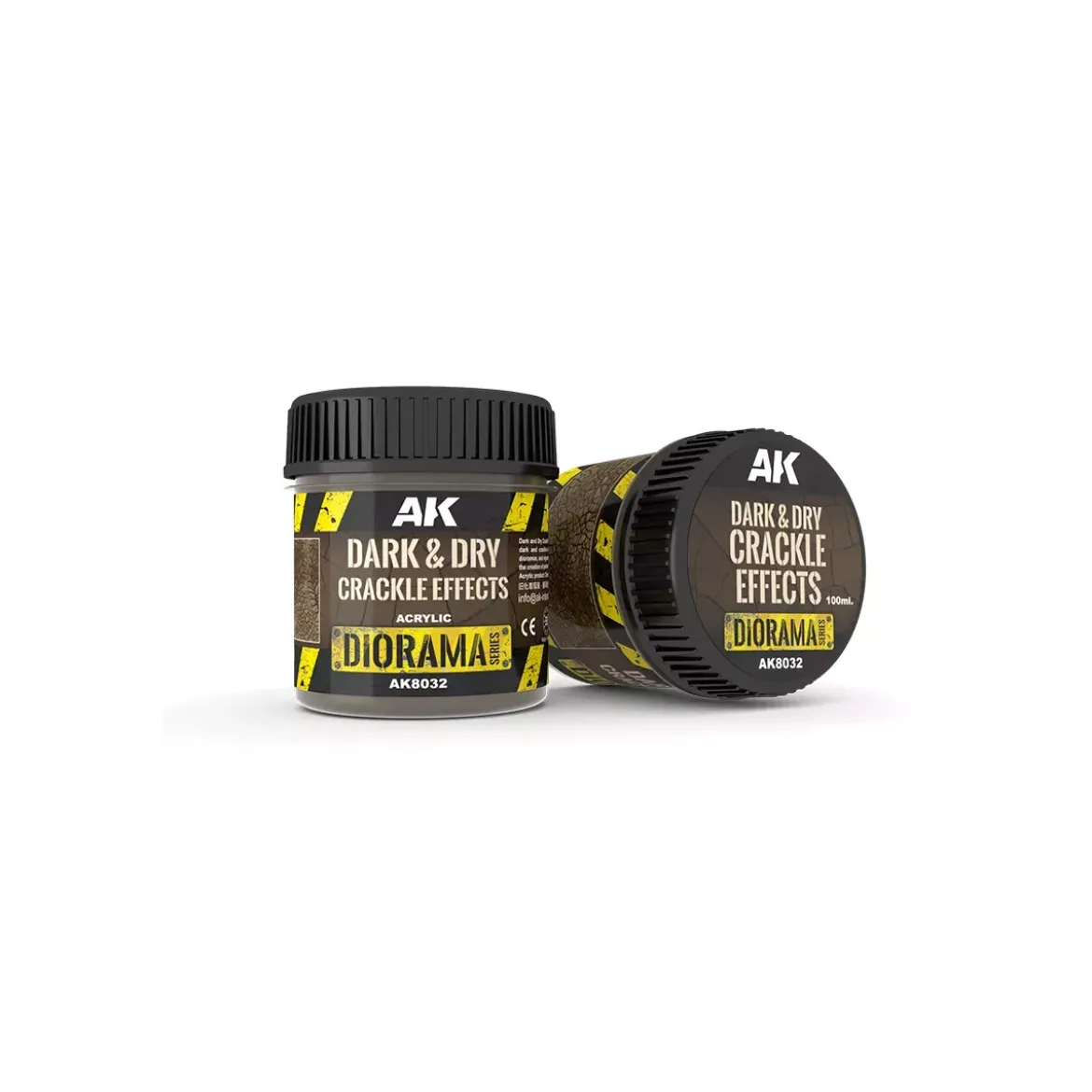 Dark & Dry Crackle Effects - Diorama Series AK Interactive